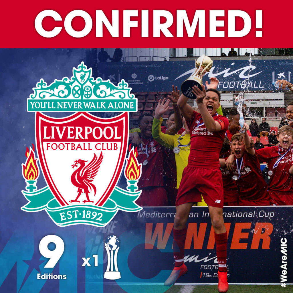 El Liverpool confirma su participación en el MICFootball 2022